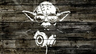 The Yoda Headphones Wallpaper iPhone