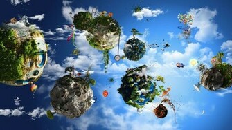 New Fantasy World 3d Wallpaper Hq High
