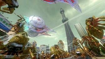 Earth Defense Force Chikyu Boeigun Shooter Action Fighting Sci Fi