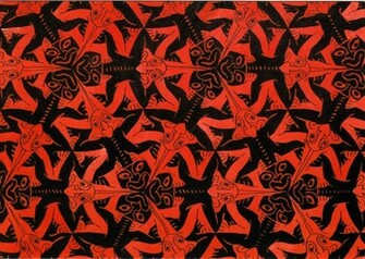 You Are Ing Mc Escher HD Wallpaper Color Palette Tags