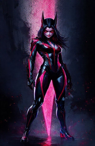 Blood Raven X Suit Wallpaper