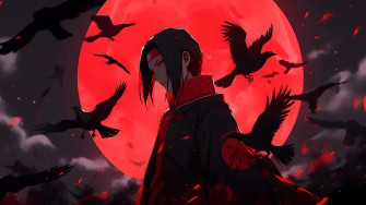 Naruto Itachi Uchiha Desktop Wallpaper Cool 4k