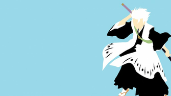 Toshiro Hitsugaya Minimalist Wallpaper Bleach By Housesofwolves On