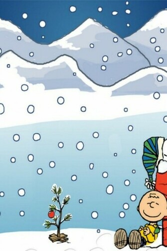 Charlie Brown Christmas Background Wallpaper