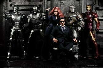 Iron Man Suits Wallpaper