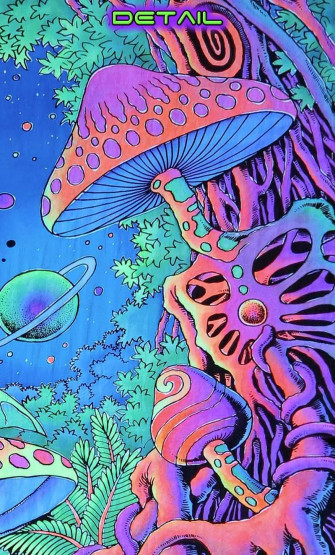 Trippy Dark Aesthetic Wallpaper