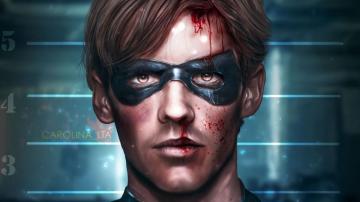 Robin Titans 4k Art Tv Shows Wallpaper