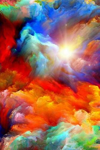 Custom Wallpaper From Wallpaperink Colorful Abstract Art