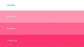 Blue Ombre Desktop Wallpaper Pink Stripe