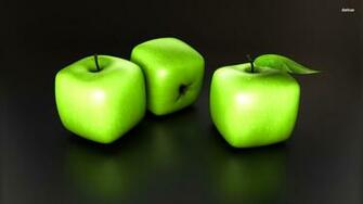 Cube Apples Wallpaper