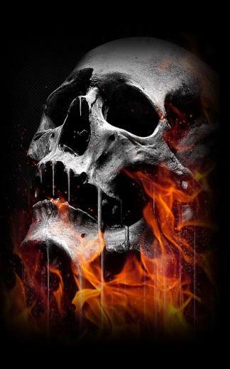 Skulls Live Wallpaper Screenshot