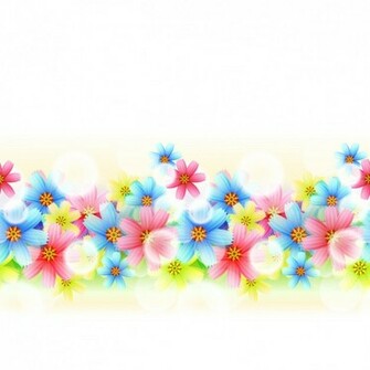 Flower Power Background Vector