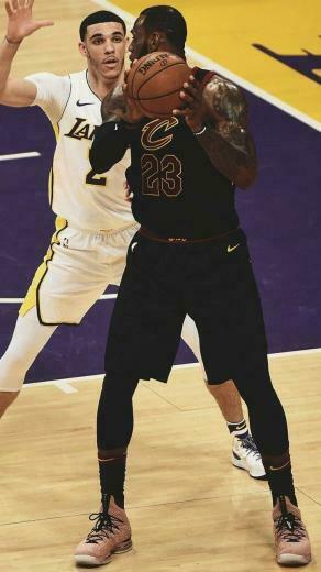 Lebron James And Lonzo Ball Wallpaper Basketball Nba