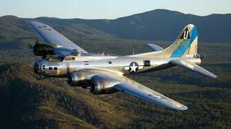 Airplanes Warbird B Flying Fortress Wallpaper