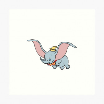 Dumbo iPad Case Skin By Moonance
