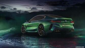 Bmw M8 Gran Coupe Concept Rear Three Quarter HD Wallpaper