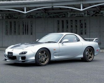 Mazda Rx7 Silver HD Wallpaper