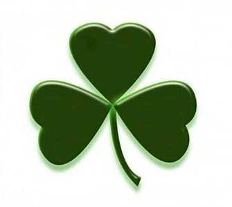 St Patrick S Day Shamrocks Clip Art Image