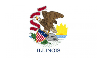 Flag And Seal Of Illinois Wikipedia