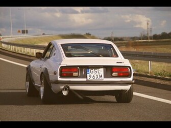 Datsun 240z S30 Rear Angle Wallpaper