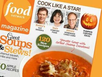 Food Network Magazine Background Wallpaper