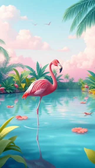 Flamingo Wallpaper