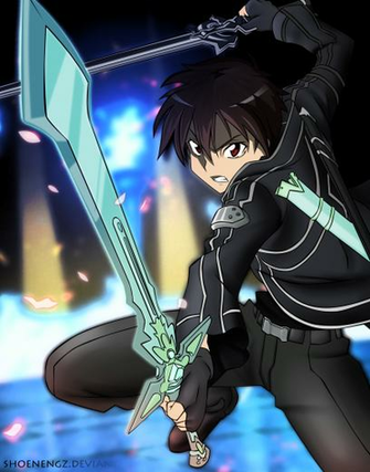 Sao Kirito By Shoenengz Manga Anime Digital Media Paintings