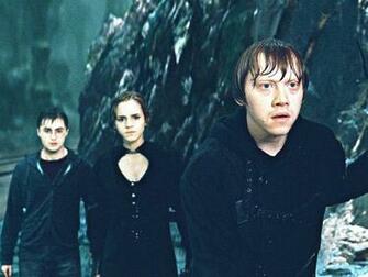 Harry Ron And Hermione Wallpaper