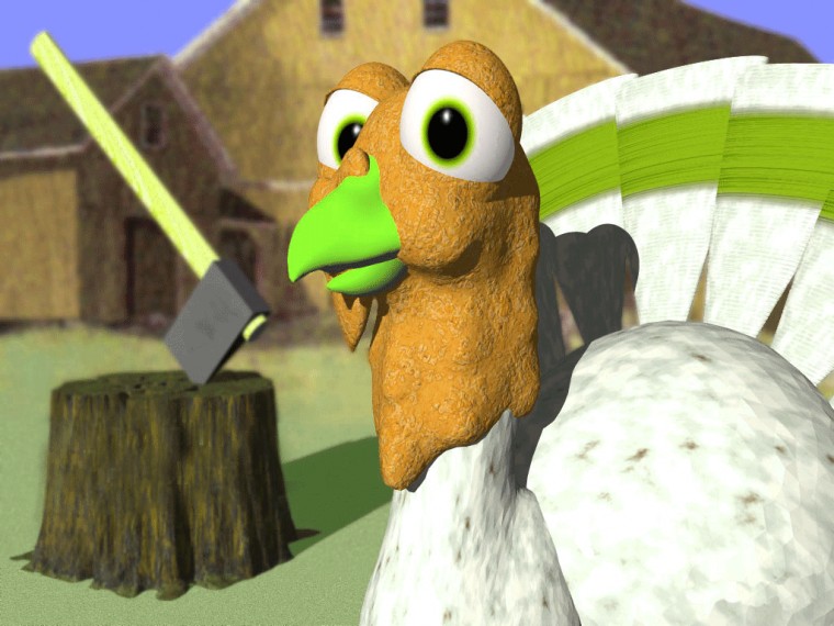 3d Thanksgiving Wallpaper