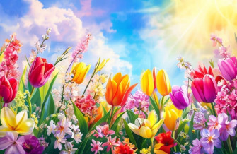 Spring Flowers Screensavers Wallpaper