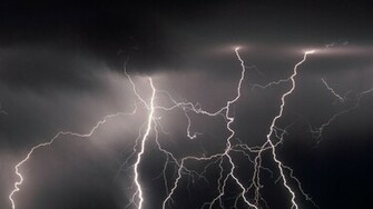 Random Lightning HD Widescreen Wallpaper