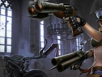 Girls With Guns Miss Fortune Wallpaper