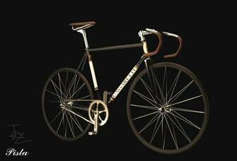 Vintage Fixed Gear Bike Iii By Asdrubale