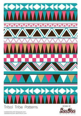 Tribal Pattern Background Tribe Patterns