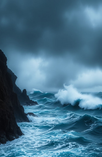 Stormy Ocean Wallpaper