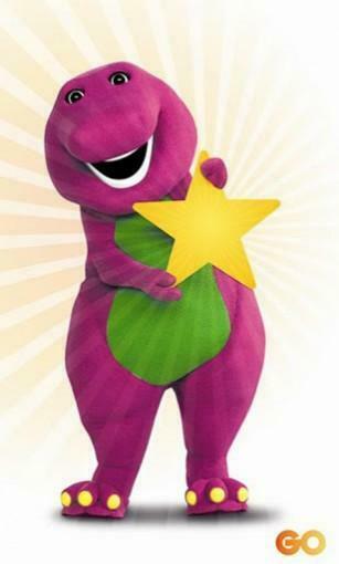 Barney Wallpaper Friends