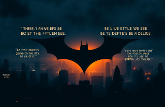 Batman Quotes Wallpaper