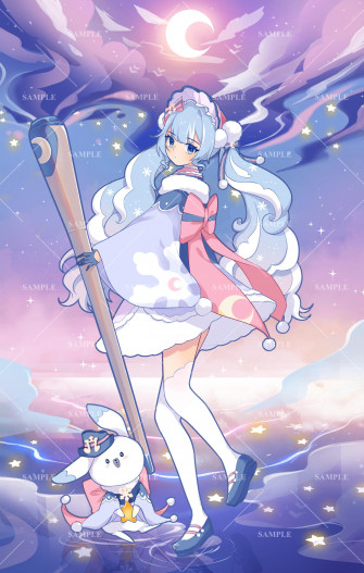 Illusionary World Snow Miku By Kumagamiharuna