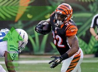 Jeremy Hill Bengals Preseason Rb Cincinnati