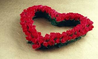Red Heart Og Roses HD Wallpaper Wallpaper13
