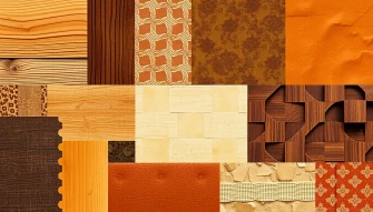Collage Brown Wallpaper