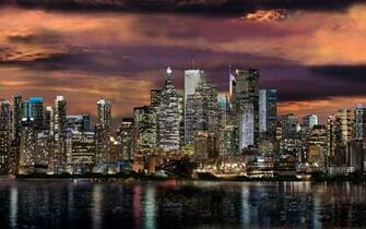 Toronto Future Skyline High Resolution HD Wallpaper Cars Trucks