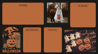Desktop Wallpaper Folder Organizer Fall Vintage Halloween