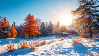 Sunny Winter Wallpaper