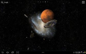 3d Space Live Wallpaper Screenshot