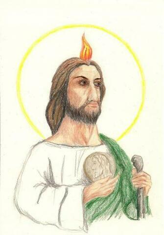 St Jude Thaddeus By Peekeeboo