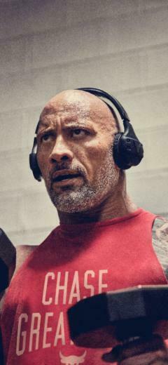 Dwayne Johnson Workout Wallpaper