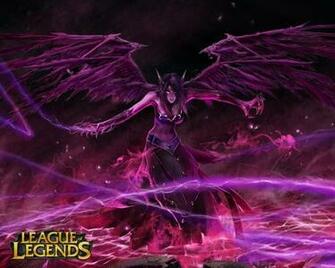 Games League Of Legends Morgana The Fallen Angel Wallpaper