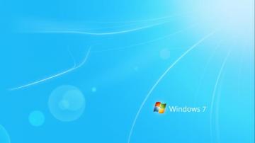 Blue With Logo Windows High Definition Resolution HD