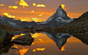Mountain Sunset Wallpaper Qjhoj Desktop Sunsets And